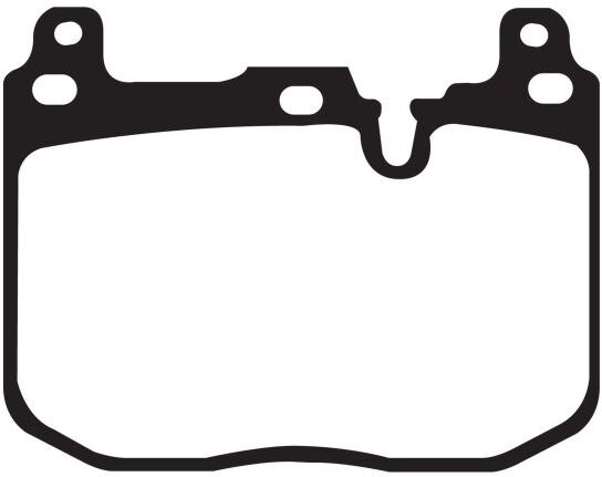 EBC Brakes Redstuff Performance Brake Pads - Front Pad Set - Brembo Calipers