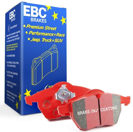 EBC Brakes Redstuff Performance Brake Pads - Front Pad Set - Brembo Calipers