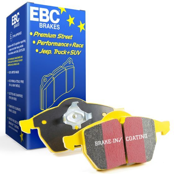 EBC Brakes Yellowstuff Performance Brake Pads - Rear Pad Set - TRW Calipers