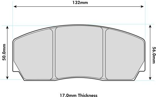 Performance Friction 11 Brake Pads To Fit AP Racing CP5200 / OE Calipers - Set of 4 Pads