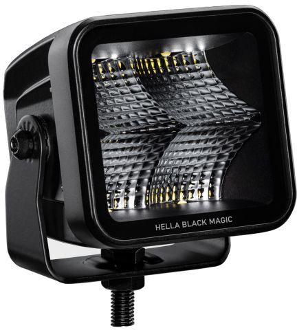 Hella Black Magic LED Cube Lamp - 3.2 Inch - Flood Beam