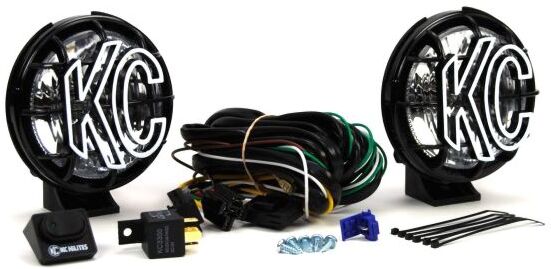 "KC HiLiTES 5" Apollo Pro Halogen Lights - Pair" - Drive Lamp