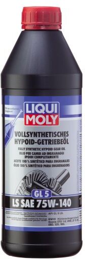 Liqui Moly Synthetic 75W140 LS Gear Oil