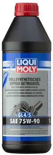 Liqui Moly 75W90 Synthetic Hypoid Gear Oil - 1 Litre
