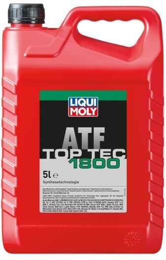 Liqui Moly Top Tec ATF 1800 Synthetic Technology Automatic Transmission Fluid - 5 Litre