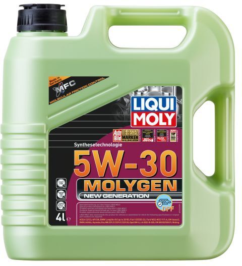 Liqui Moly Molygen 5W30 DPF Synthetic Engine Oil - 4 Litre