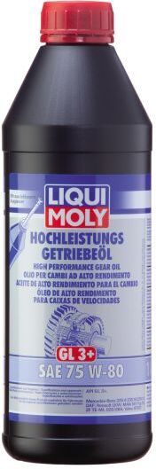 Liqui Moly High Performance Gear Oil SAE 75W80 - 1 Litre