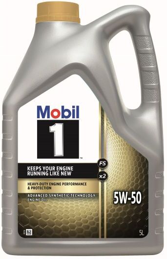 Mobil 1 FS X2 5W50 Advanced Synthetic Engine Oil - 5 Litre