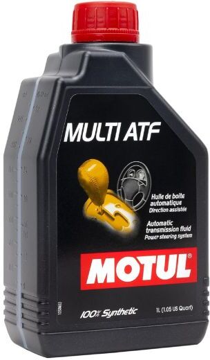 Motul Multi ATF Synthetic Automatic Transmission Fluid / Power Steering Fluid - 1 Litre
