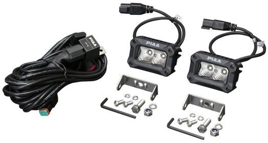 PIAA 2000 Series LED Flood Light Pod Kit