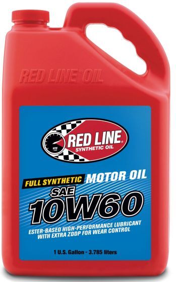 Red Line 10W60 High Performance Engine Oil - 10W60 1 Gallon