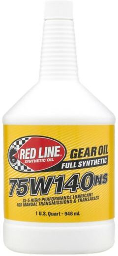 Red Line 75W140NS GL-5 Gear Oil - 1 Quart (0.946 Litre)