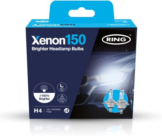 Ring Xenon150 Performance Halogen Headlamp - H4