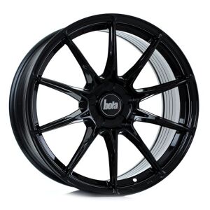 Bola FLB Alloy Wheels In Gloss Black Set Of 4 - 17X7.5 Inch ET35 4X100 PCD 76mm Centre Bore Gloss Black, Black  - Black