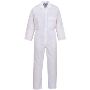 Portwest Standard Coverall, White  - White