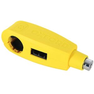 Oxford LeverLock Brake & Throttle Lock - Yellow, Yellow  - Yellow