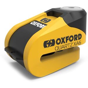 Oxford Quartz XA6 Alarm Disc Lock - Yellow / Black, Black/yellow  - Black/yellow