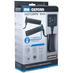 Oxford Hotgrips EVO Adventure Heated Grips - Black, Black  - Black