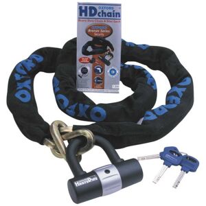 Oxford HD Chain Lock - 2.0m, Black  - Black