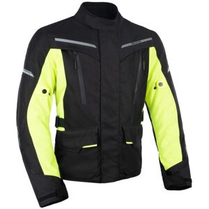 Oxford Metro 2.0 Textile Motorcycle Jacket - 2X-Large - Black / Fluro, Black/yellow  - Black/yellow