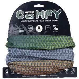 Oxford Comfy 3-Pack - Nacreous, Black/blue/green  - Black/blue/green
