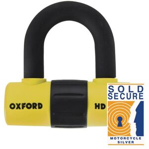 Oxford HD Max Disc Lock - Yellow, Yellow  - Yellow