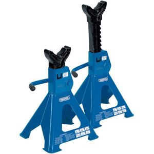 Draper 3 Tonne Ratcheting Axle Stands (Pair) - AS3000R Draper 3 Tonne Ratcheting Axle Stands (Pair) - AS3000R