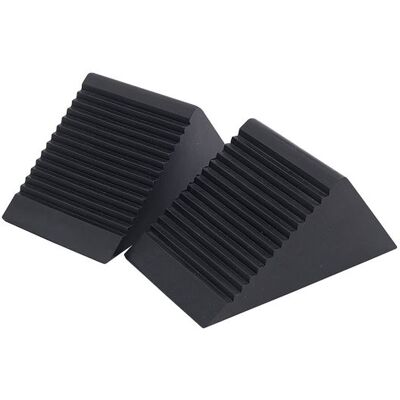 Draper 54500 Rubber Wheel Chocks - Vehicle Safety Equipment Draper 54500 Rubber Wheel Chocks - Vehicle Safety Equipment