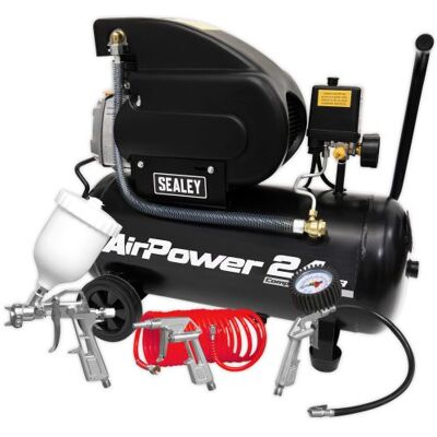 Sealey Sac2420apk 24L Direct Drive Air Compressor - Air Compressor Sealey Sac2420apk 24L Direct Drive Air Compressor - Air Compressor