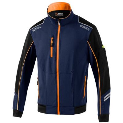 SPARCO - Tech Tw - Blue-Orange - XXL - Jacket SPARCO - Tech Tw - Blue-Orange - XXL - Jacket