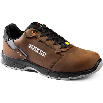 SPARCO - Targa Nino S3S - Brown - 42 - Safety shoes SPARCO - Targa Nino S3S - Brown - 42 - Safety shoes