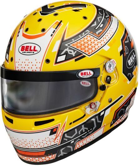 Bell RS7-K Kart Helmet - Size: L (60-61cm) - Yellow