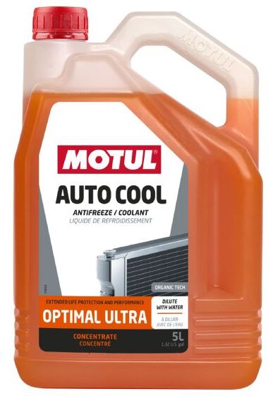 Motul Auto Cool Optimal Ultra Anti Freeze Coolant Concentrate - 5 Litre