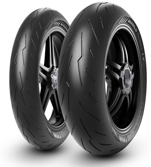 Pirelli Diablo Rosso IV Motorcycle Tyres - 180/60 ZR17 (75W) TL - Rear