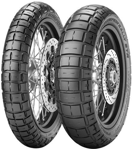 Pirelli Scorpion Rally STR Motorcycle Tyre - 90/90 R21 (54V) TL - Front