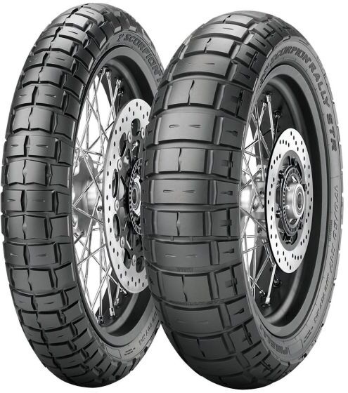 Pirelli Scorpion Rally STR Motorcycle Tyre - 150/60 R17 (66H) TL - Rear