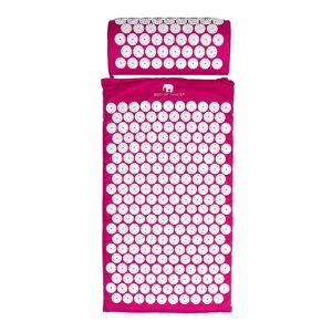 Bed of Nails Mat and Pillow Set Pink