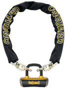 OnGuard On Guard Mastiff Chain With Boxer U-Lock - 110cm x 10mm