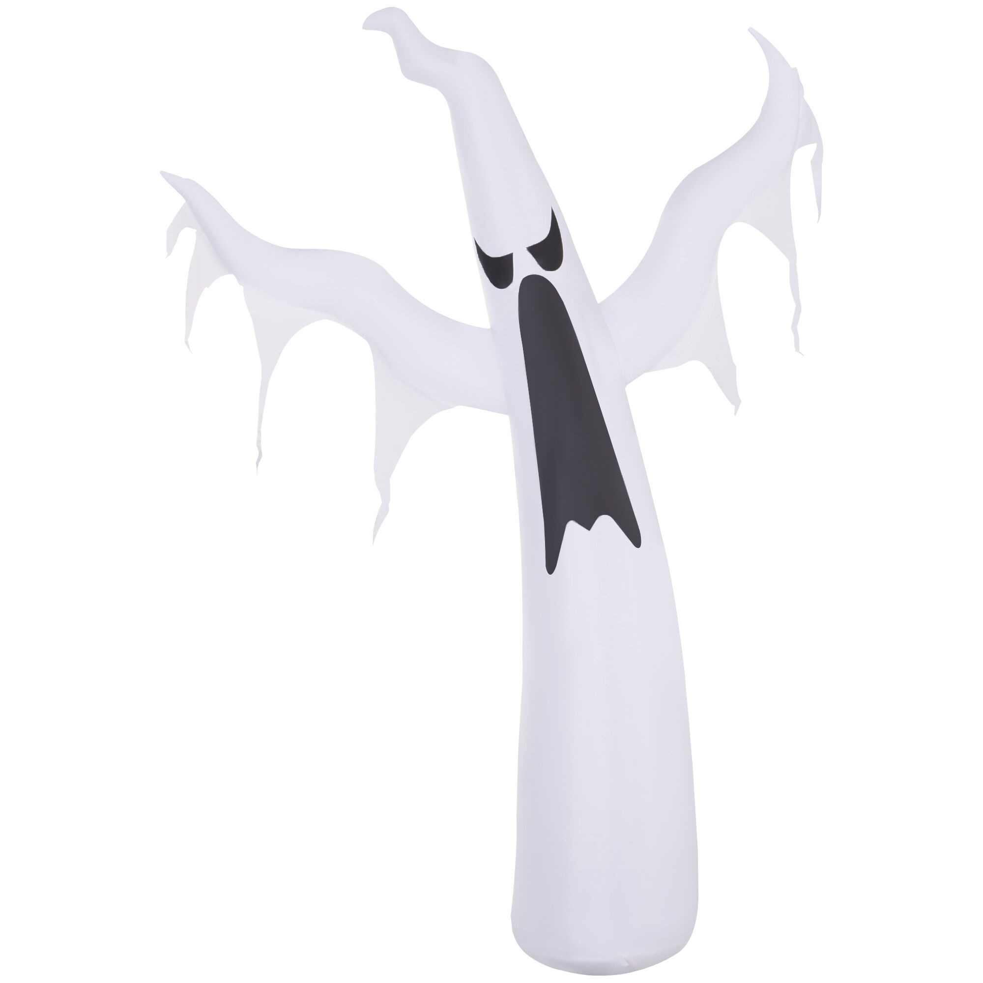 HOMCOM 6FT 1.8m LED Halloween Inflatable Decoration Floating Ghost Scary Party Outdoors Yard Lawn