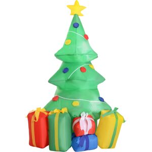 HOMCOM 1.5m Inflatable Christmas Tree W/LED lights