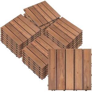 Outsunny 27 Pcs Floor Tiles Interlocking Solid Wood DIY Deck Tiles Indoor Outdoor Flooring Aosom UK Outsunny 27 Pcs Floor Tiles Interlocking Solid Wood DIY Deck Tiles Indoor Outdoor Flooring Aosom UK
