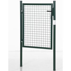 HOMCOM Green Steel Garden Gate with Lock and 3 Keys 97 x 150cm, Green HOMCOM Green Steel Garden Gate with Lock and 3 Keys 97 x 150cm, Green