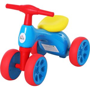 HOMCOM Toddler Balance Ride-On, Training Walker with Rubber Wheels, Safe and Fun, Blue