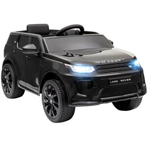 AIYAPLAY Land Rover Discovery Sport Licensed 12V Kids Ride on Car w/ Remote Control, Lights Music Horn, for 3-6 Years Black Aosom UK