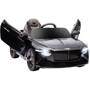 HOMCOM Bentley Bacalar Licensed 12V Kids Electric Ride on Car w/ Remote Control, Powered Electric Car with Portable Battery, Music, Horn Aosom UK