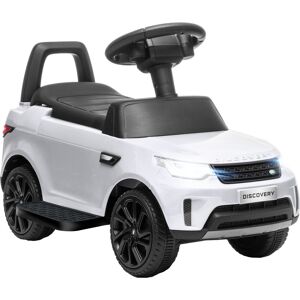AIYAPLAY 2 in 1 Land Rover Licensed 6V Kids Electric Ride On Car Sliding Car w/ Headlights Music, for 18-60 Months White Aosom UK