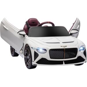 Bentley Bacalar Licensed 12V Kids Electric Ride on Car w/ Remote Control, HOMCOM Powered Electric Car w/ Portable Battery Aged 3-5 Aosom UK