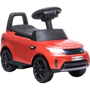 AIYAPLAY 2 in 1 Land Rover Licensed 6V Kids Electric Ride On Car Sliding Car w/ Headlights Music, for 18-60 Months Red Aosom UK