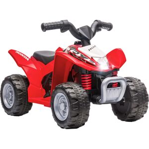 AIYAPLAY Honda Licensed Electric Ride on Cars Kids Car Kids Electric Quad Bike 6V ATV Ride On, 4 Pack, for 1.5-3 Years Red Aosom UK