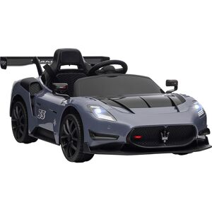AIYAPLAY Maserati GT2 Licensed 12V Kids Electric Ride on Car with 4 Suspension, Remote Control Music Horn Lights - Grey Aosom UK AIYAPLAY Maserati GT2 Licensed 12V Kids Electric Ride on Car with 4 Suspension, Remote Control Music Horn Lights - Grey Aosom UK